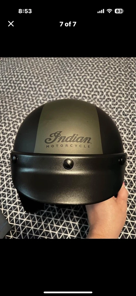 Casco de motocicleta Indian talla XL Foto 2 de 4