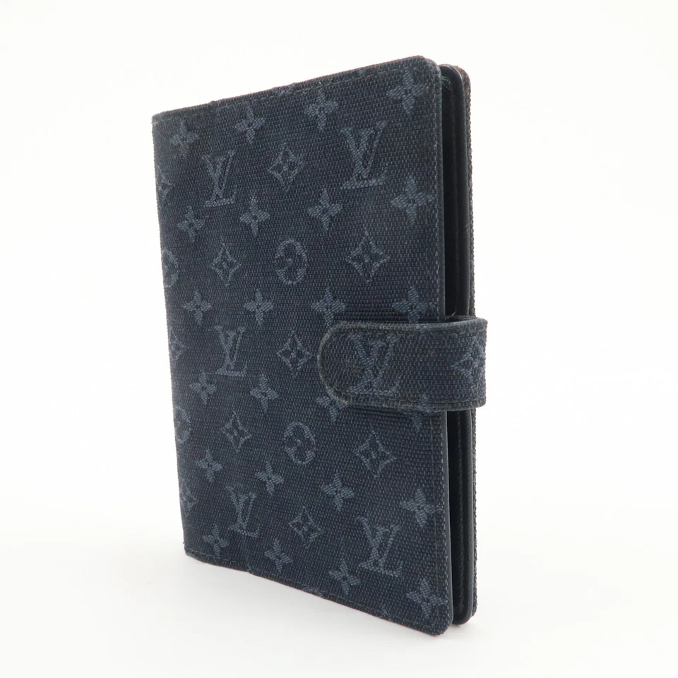 Louis Vuitton монограмма мини повестка дня PM планировщик чехол TST синий R20913 б/у F/S - Изображение 3 из 4