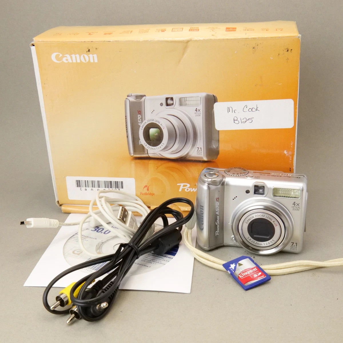 25+ Canon PowerShot A570 IS Digital Cameras for sale | Updated Oct