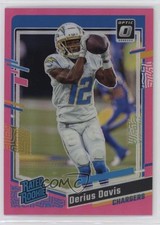 2023 Panini Donruss Optic Rated Rookie Pink Prizm Derius Davis #264 uk2