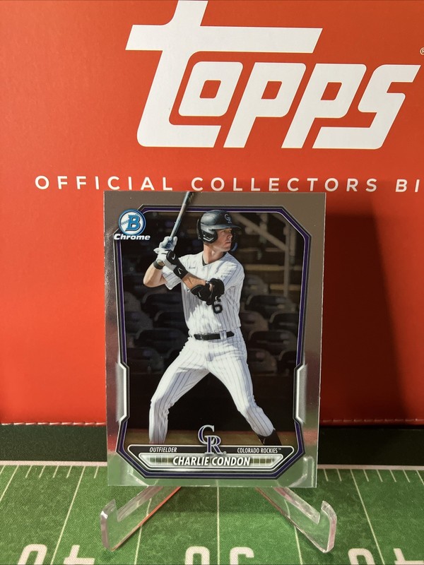 Bowman Chrome Baseball 2026 Prospects Charlie Condon 