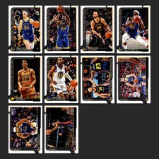 Golden State Warriors 2025-26 Topps Basketball (10 Card Lot) Stephen Curry