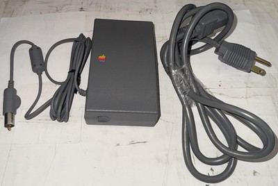 Vintage Apple Macintosh PowerBook Duo AC Adapter 24V M7783 Gray Laptop Charger