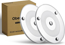 2 Pack 12V LED Ceiling Dome Light 400LM, 4.75" Dimmable Interior Light for RV Bo