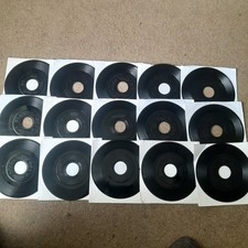 JUKE BOX PROMO VINYL SINGLE RECORD JOBLOT / BUNDLE x 15 ALL TITLES LISTED