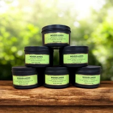 Trader Joe's - Woodlands - Coconut / Soy / Bees Wax Blend - 24 Hours Burn Time