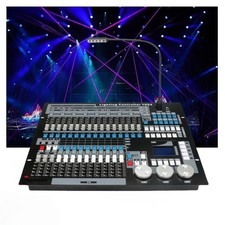 fast Ship DMX 1024 Stage Lighting console DJ controller Equipment W/Flight Case
