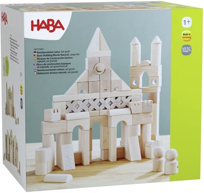 HABA - Basisbausteine natur, Set groß