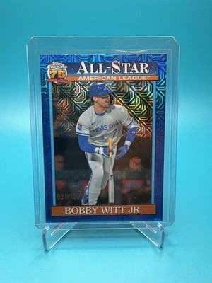 2026 Topps Series 2 Silver Pack - Bobby Witt Jr - All-Star 1991 Topps Blue /150