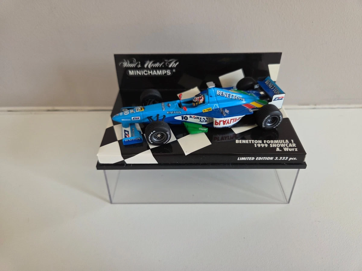 Minichamps 1:18 et 1:8 - 2 - Voiture de course miniature - Mild Seven