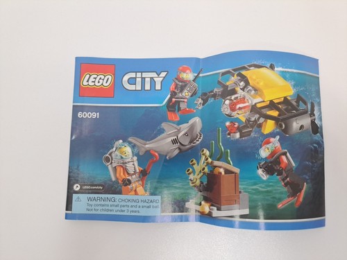 LEGO CITY 60091- DEEP SEA STARTER SET- 100% COMPLETE WITH INSTRUCTIONS - Picture 2 of 6