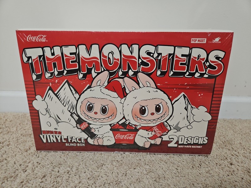 Pop Mart The Monsters Vinyl Face Blind Box Full Set Of 6 Authentic