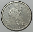 1843 50c Seated Liberty Half Dollar ** TA15817