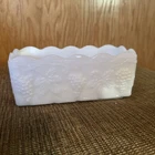 Vintage Fire King Anchor Hocking Milk Glass Dish Harvest Grape Pattern