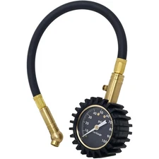 JacobsParts Heavy Duty Analog Tire Preasure Gauge 100 PSI, ANSI Accurate, 2" ...