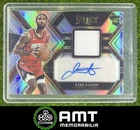 Tari Eason RC Jersey Auto 2022-23 Panini Select 176/199 Rookie Rockets