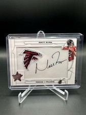 2008 Matt Ryan Leaf Rookies & Stars Team Logo Patch Auto /99