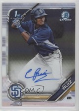 2019 Bowman Chrome Prospect Esteury Ruiz #CPA-ER Auto sc2