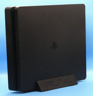 Playstation 4 Slim Vertical Stand 3d printed