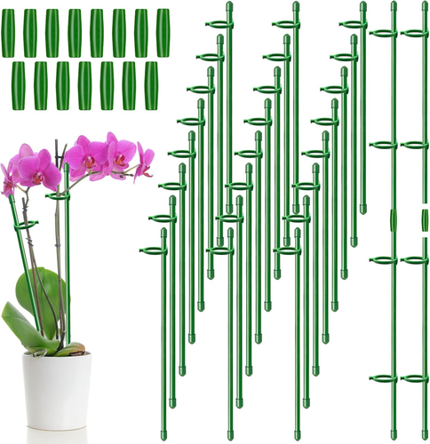 30 Pcs Plant Support Stakes Adjustable Length Plant Stakes,Garden ...