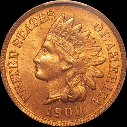 1909 1c Snow 1 Indian Head Cent PCGS MS 65 RD Snow 1 DDO Doubled L