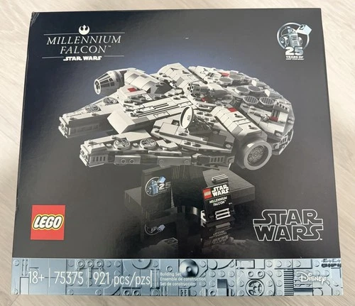 LEGO Star Wars Millennium Falcon 25th Anniversary Buildable Starship Model 75375