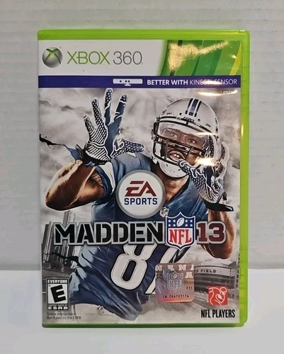 Madden NFL 13 (Microsoft Xbox 360, 2012) Tested, Working, Complete w/ inserts.
