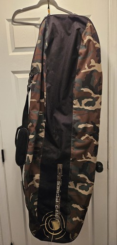 Liquid Force Wakeboard Padded Handles Carry Case Camo Travel Storage Bag 59"x21"