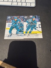 25-26 upper deck series 2 michael misa and sam dickinson young guns 