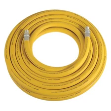 Continental 45Dv23 1-1/2" Id X 50 Ft Nitrile Bulk Mine Spray Hose 1000 Psi Yl