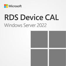 RDS CAL - Remote Desktop Services For Windows Server 2022 50 Device Connections