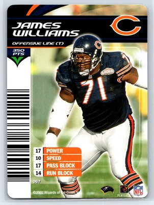 2002 NFL Showdown James Williams Chicago Bears #067 | eBay