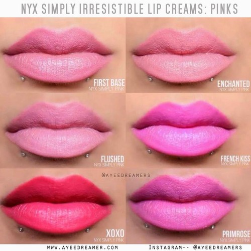 NYX Simply Vamp/ Red/ Nude/ Pink Lip Cream - 第 6/36 張圖片