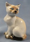 Katze Katzenfigur Porzellanfigur hutschenreuther katze siamkatze 