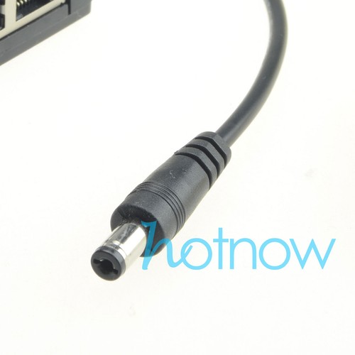 10 pcs 5.5mm*2.1mm male to male DC Power Cable 9~48V 2A for Passive PoE Splitter - Afbeelding 2 van 2