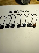 bass jigs Fishing jig heads ,Shakey Head ,round head green  Pumpkin &more colors