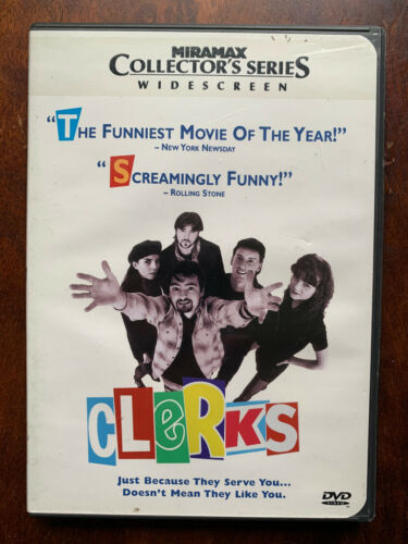 Clerks DVD 1994 Kevin Smith Cult Indie Comedy Movie Classic US Region 1 Release - Picture 1 of 3