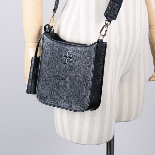 tory burch black side purse