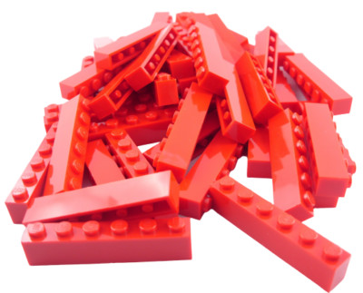 Lego 50 Stück rote Steine 1x6 Stein in rot (3009) City Basics Bausteine Neu 