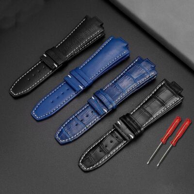 Herren Leder Uhrenarmband passend für MK Michael Kors MK8184 MK8295 MK8152...