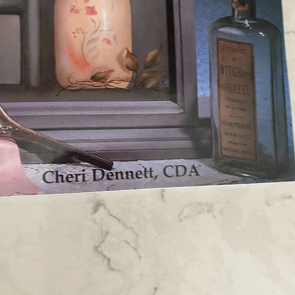 Shared Memories by Cheri Dennett, CDA 1997 Gretchen Cagle Tole Painting Book - Image 3 of 4