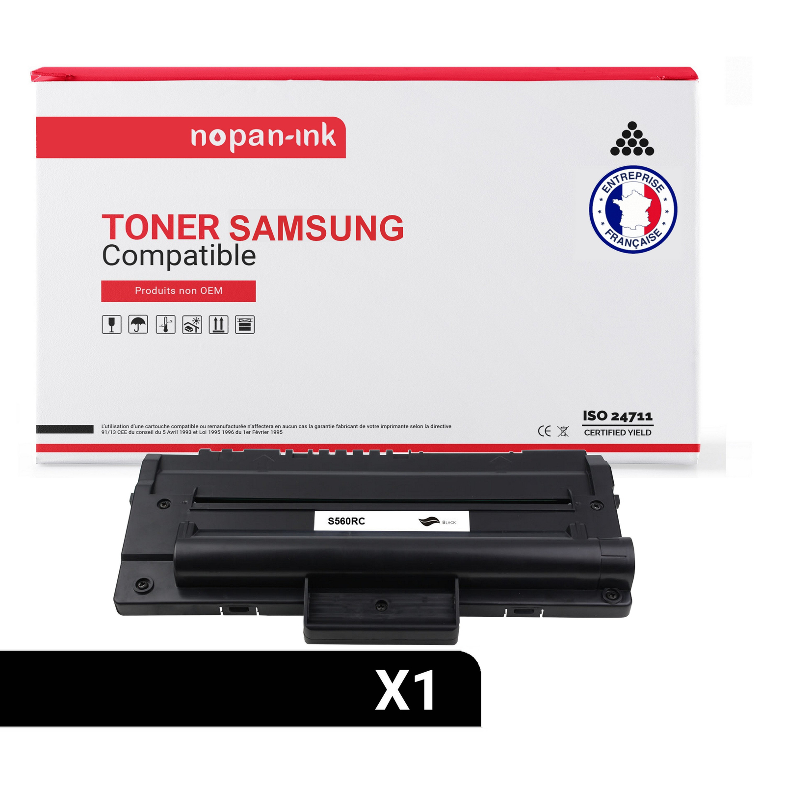 Toner SAMSUNG SF-D560RA ELS compatible NOPAN-INK pour impression de documents professionnels