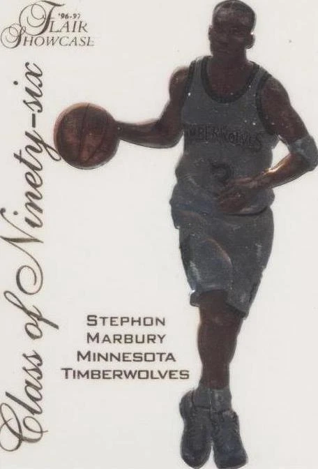 Fleer Stephon Marbury Basketball 1996-97 Season Sports Trading