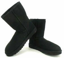 Ugg Womens Classic Short II Sheepskin Suede Ankle Boots, Multiple Colors  Sizes