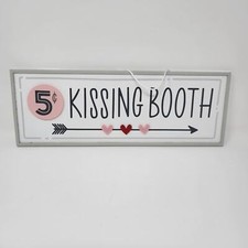 Valentine's Day Kissing Booth Sign