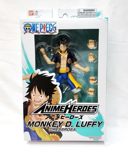 ANIME HEROES One Piece Monkey D. Luffy Dressrosa Action Figure - Picture 1 of 9
