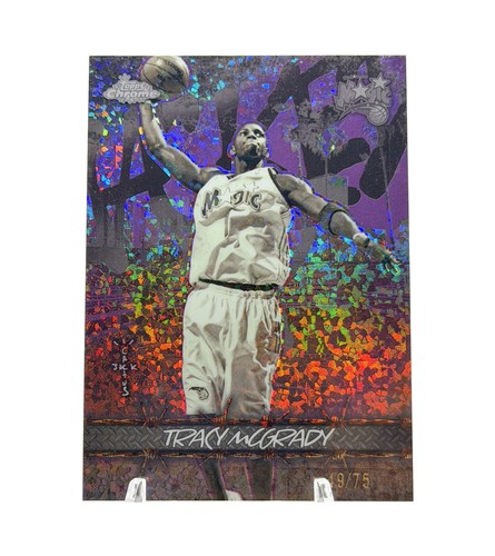 TRACY MCGRADY 2025-26 Topps Chrome Cactus Jack Jacked Up Purple MD /75 #JU-35