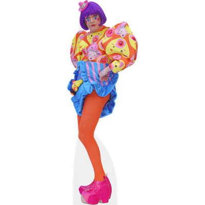 Grayson Perry (Colourful) Life Size Cutout