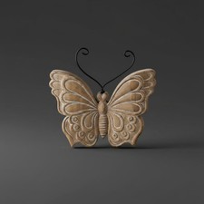 Décoration Papillon En Bois Aesthetic Aesthetic Rustique Minimaliste Papillon