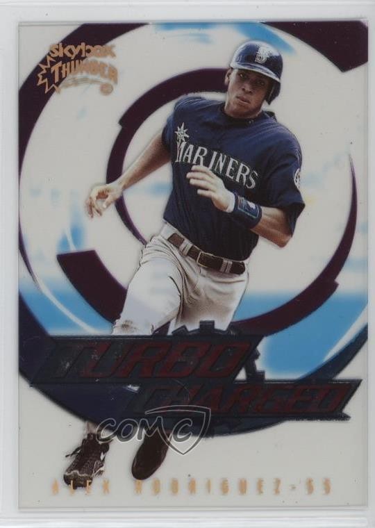 1999 Skybox Thunder Turbo Charged Alex Rodriguez #8[TC] n1u